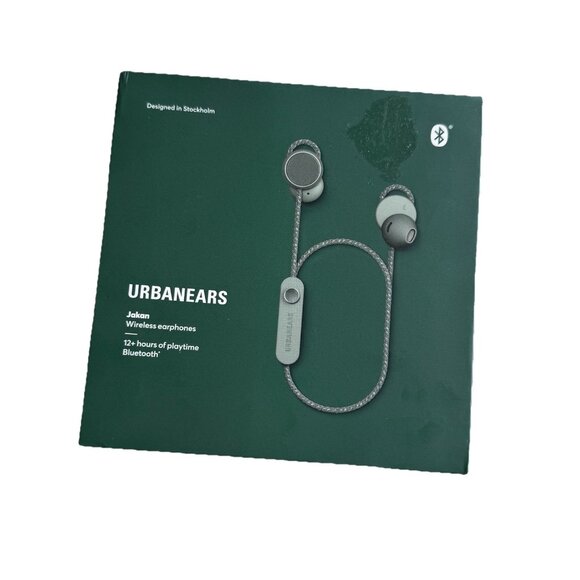 Jakan Wireless Earphones Field Green 12+ Hr Bluetooth Playtime